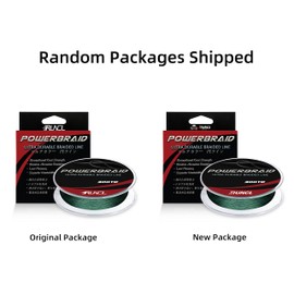 RUNCL PowerBraid Braided Fishing Line, Ultra Durable Braided Line 4 Strands - Seamless Weaving Tech, Enhanced Coating Tech, Zero Stretch, High Sensitivity (Moss Green, 300Yds, 15LB(6.8kgs))