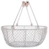 Traditional Wire Fruit, Flower & Vegetable Basket Trug 38cm x