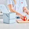 Minky Homecare Kitchen Compost Bin – Countertop Food Waste Caddy