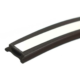 Trim-Lok Boat Rubber Seal X2337HT | D-Shaped Black 200 Feet