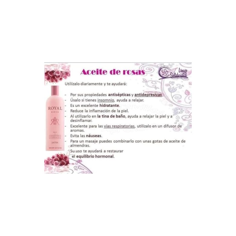 Aceite para el Cuerpo de Rosas Royal Rose IL