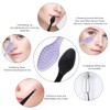 Silicone Lip Scrub Brushes, Beomeen Black Double-Sided Exfoliating Lip Brush