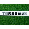 1PC 2024-2025 Turbomax Emblems 3D Badge Nameplate Hood Letters Logo
