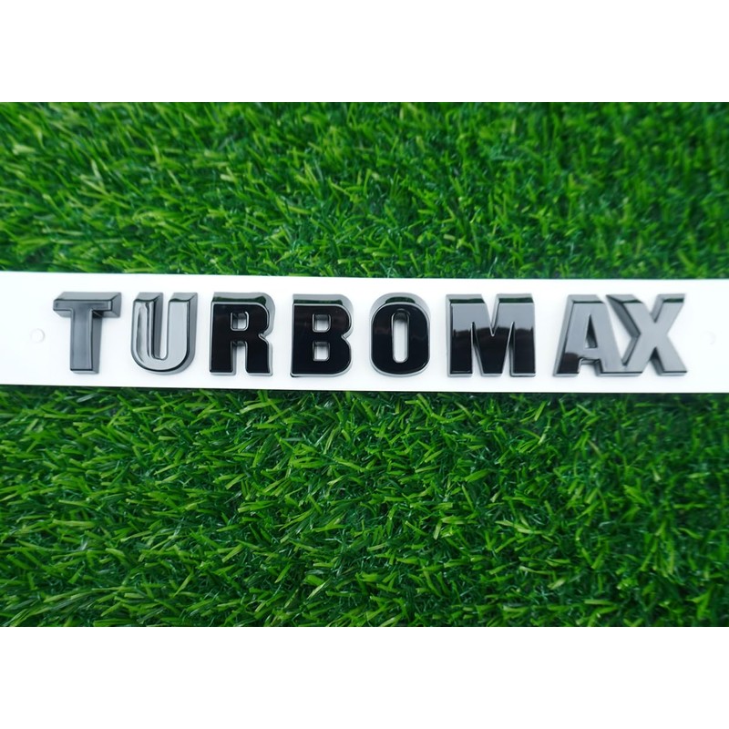 1PC 2024-2025 Turbomax Emblems 3D Badge Nameplate Hood Letters Logo