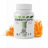 Pacific Rim Mushrooms Cordyceps Capsules - Organic Mushroom Extract Supplement,