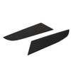 2PCS Tail Light Trim Cover Smoked Black Transparent Style Smooth