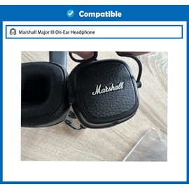 DowiTech Professional Headset Earpads Replacement Headphone Ear Pads Compatible with Marshall Major III On-Ear Headphone