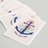 Lantern Press Dockside Collection, Gone Sailing, Anchor (52 Playing Cards,