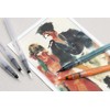 Liquidraw Watercolour Brush Pens Set of 3 Refillable Long Tank