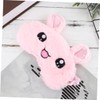 Gatuida Sleep Eyeshade Rabbit Pattern Plush Comfortable No Pressure Night