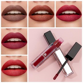 Long Lasting Matte Liquid Lipstick - Color: Brick Mauve