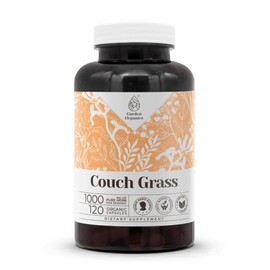 Garden Organics Couch Grass 120 Capsules | High-Potency Herbal Dietary Supplements | Made with Vegetable Capsules and Couch Grass (Elymus repens) Dried Root (120 Count)