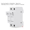 Fuse Holder Base 2 Pole DIN Rail Mount Power Distribution