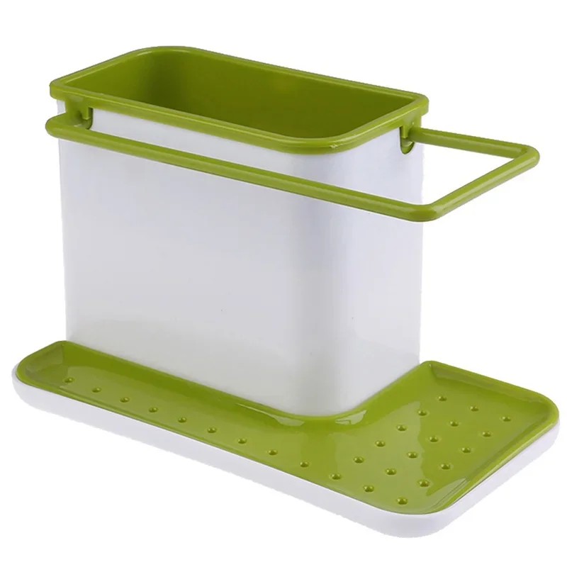 Kitchen Sink Caddy Organizer for Storage – Plastic Dish Soap