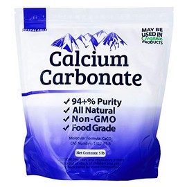 10 lb Food Grade 97+% Calcium Carbonate from Ground Limestone