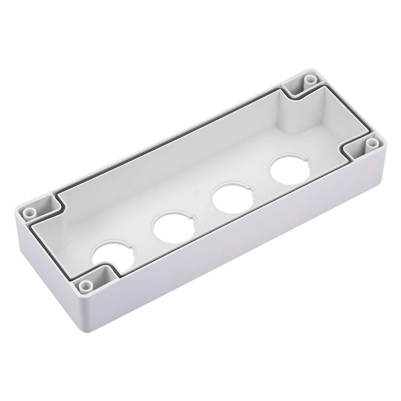 uxcell Push Button Switch Control Station Box 22mm 4 Button