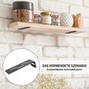 4 Pcs Angle Corner Brackets for Wood, Adjustable L-Shaped Metal