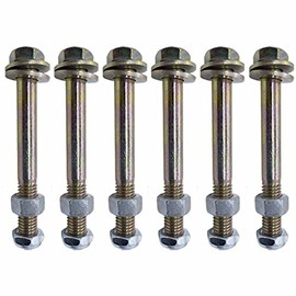 Replacement for 6Pk Deck Wheel Bolt for Hustler 781708 CS .500-13X4.25 Fastrak Raptor Super Z