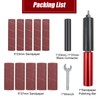 OCTAOR Spindle Sander Adapter for Power Drill, Handheld Rubber Sanding