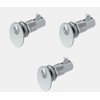 Haasweller 3 x Fast & Easy Camper Furniture Lock Push
