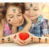 UVUXO Pirate Temporary Tattoo for kids - 75 Styles Cute