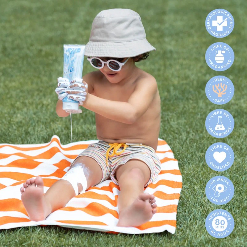 Bloqueador Solar Mineral Kids Crema Spf Ganics