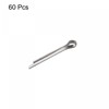 sourcing map Split Cotter Pin, 1.5mm x 12mm Stainless Steel