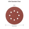 SUPBICCO 50 PCS 40 Grit 5 Inch 8 Hole Sanding