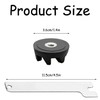 Rumyve 3Pcs Blender Couplers,Blender Rubber Coupler Replacing Kit with Removal