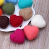 S-TROUBLE Newborn Photography Felt Love Shape Props Tiny Handmade Felt