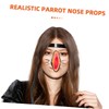 BIUDECO Fake Bird Beak Mask Realistic Parrot Nose for Boys