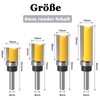 Bestgle Pack of 4 Copy Cutters Flush Cutter 8 mm
