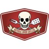 Natural Born Griller Funny Skull Badge Emblem Car Bumper Sticker Decal 5" x 3"