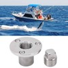 50mm Boat Garboard Drain Plug Stainless Steel Mirror Polish UV