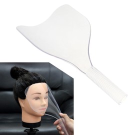 TOVINANNA 2pcs Hairdressing Face Mask Cover Professional Salon Hair Cutting Shield Dyeing Baffle for Hairdresser Tools Protects Face During Hair Coloring Styling
