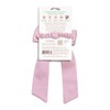 Kooshoo Plastic-free Satin Bow Scrunchie - Violet Ice, 1 Pack