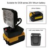 11W LED Tool Light Adjustable Flashing Outdoor Lighting Lamp for