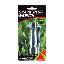 Maxpower 339066 Universal Spark Plug Wrench for 3/4 Inch Hex Short Plugs, 13/16 Inch Standard Plugs