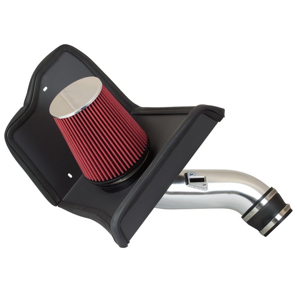 RSG Heat Shield Intake Kit RED Compatible For 2012-2020 Tundra/Sequoia