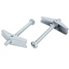 uxcell M6 x 75mm Male Thread Spring Loaded Hollow Wall