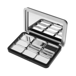 FOMIYES Makeup Holders Organizers Magnetic Eyeshadow Palette Case Travel Size Diy Makeup Kit Refillable Containers