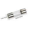 100pcs 5x20mm Quick Blow Glass Tube Fuse Assorted Kit Amp