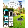 Bird Feeder Pole Squirrel Proof, 92 Inch Heavy Duty Bird