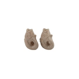 Gift Company Monsieur Carafon 1096601029 Salt and Pepper Shaker Set 2-Piece Stoneware Sandstone 9 cm