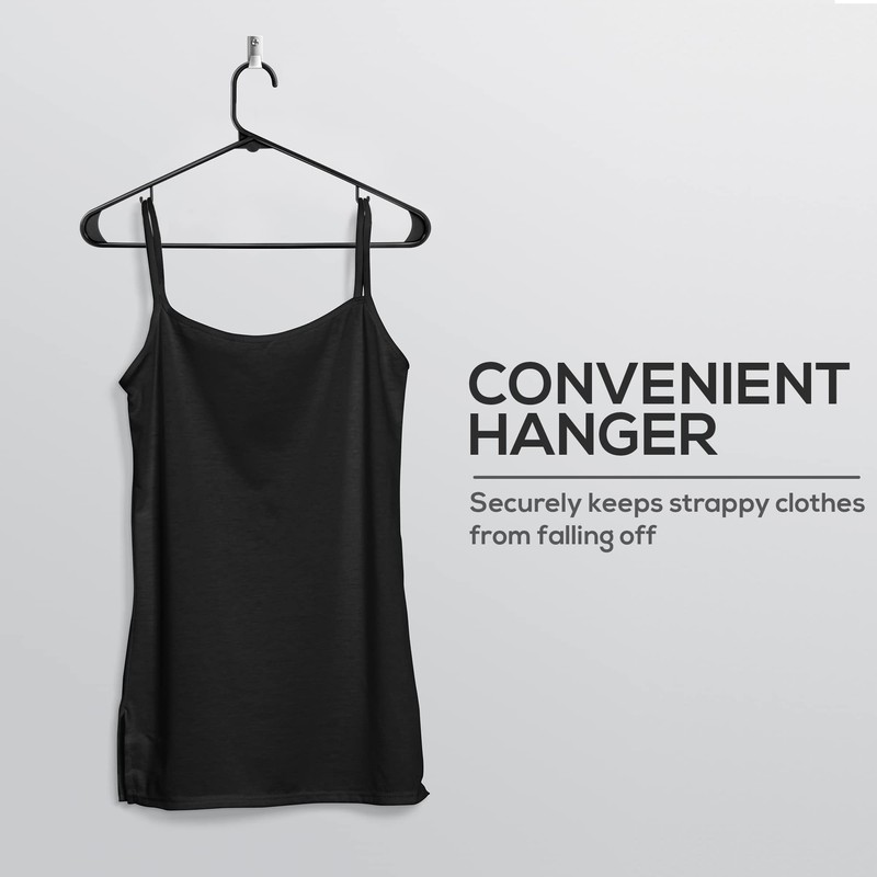 Utopia Home Plastic Hangers 200 Pack - Clothes Hanger with