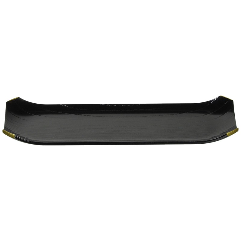 Wakaizumi Lacquerware Corner Cutting Towel Holder, Kurobuchi Gold 1-764-5