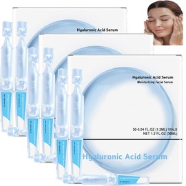 3% suero ultra hidratante ácido hialurónico 3% suero ácido hialurónico viales ultra hidratantes crema hidratante antienvejecimiento piel sensible seca reafirmante facial nutre profundamente (3pcs)