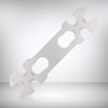 Aternee Bike Hub Wrench 13/14/15/16/17/18/19/20mm Spanner Multi-Size Cone Wrench Bicycle