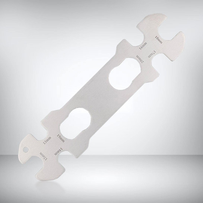 Aternee Bike Hub Wrench 13/14/15/16/17/18/19/20mm Spanner Multi-Size Cone Wrench Bicycle