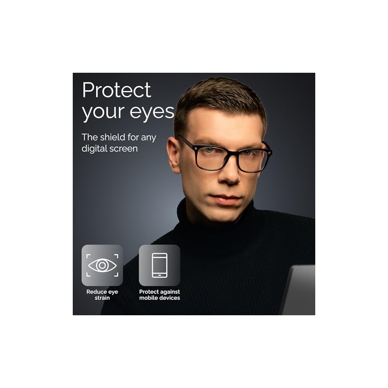 livho High Tech Blue Filter Glasses - Advanced Computer Glasses